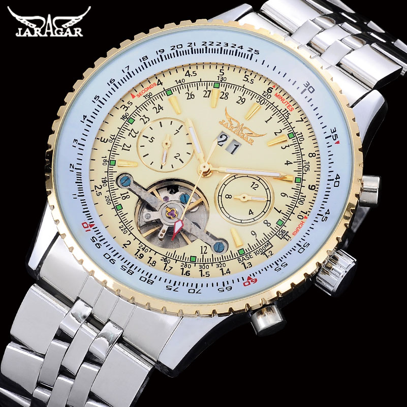 Tourbillon Movement Watch - JARAGAR Nam Đồng Hồ Cao Cấp