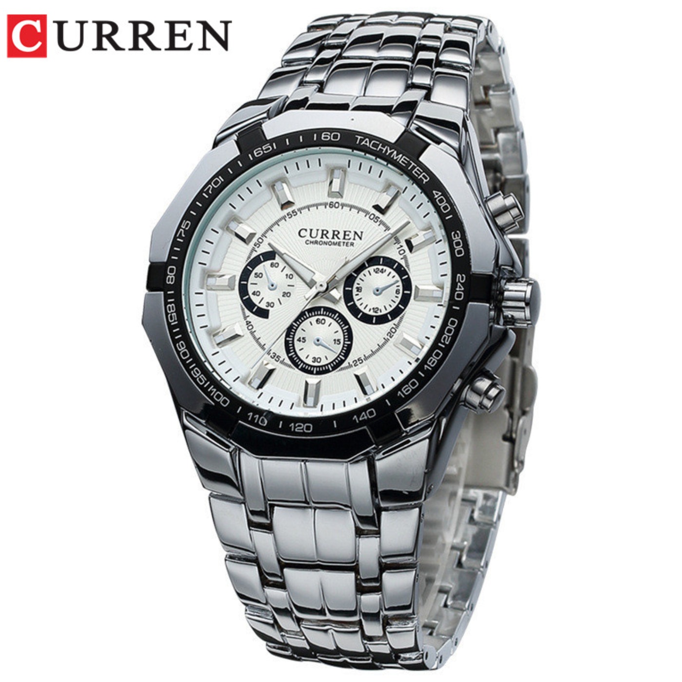 Luxury Quartz Watch Brands - CURREN Men Luxury Brand Military Sport