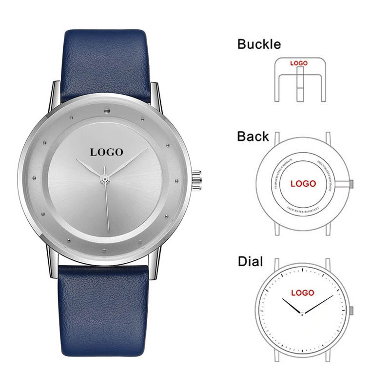 Luxury Watch Brands Logo - CL040 Tùy Chỉnh Tối Giản Đồng