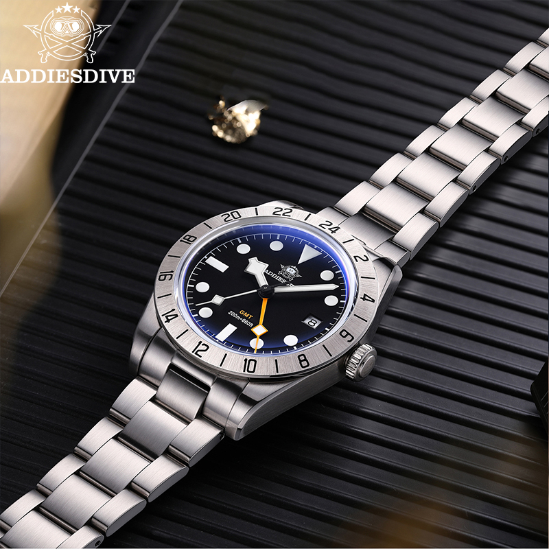 Luxury Watch Sale - ADDIESDIVE Hot Sale AD2035 GMT Quartz