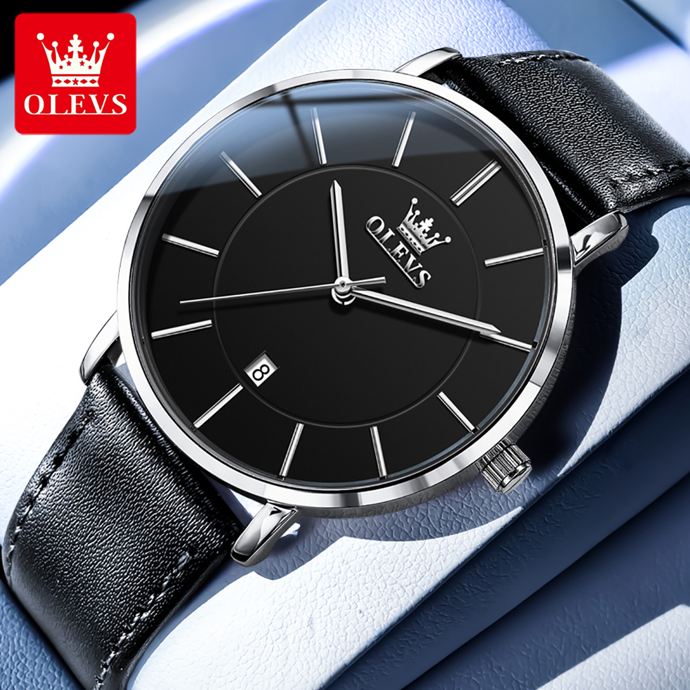 OLEVS Ultra Thin 6.5mm Top Ori - đánh giá và giá Luxury Watch Sale