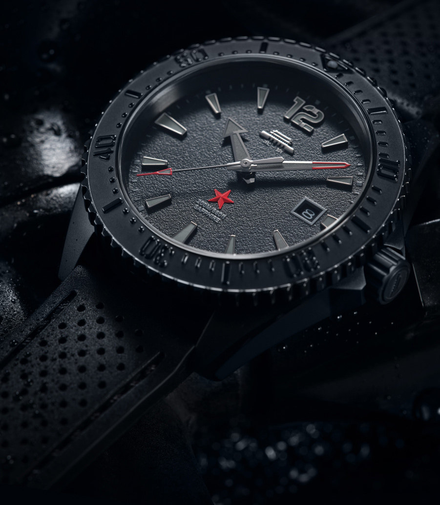 Beijing Dark Black Diver 200M  - đánh giá và giá Luxury Watch In China