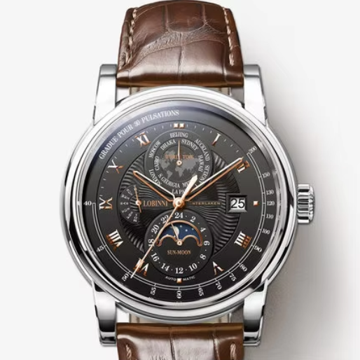 LOBINNI Men Automatic Watch 42 - đánh giá và giá Luxury Watch In The World