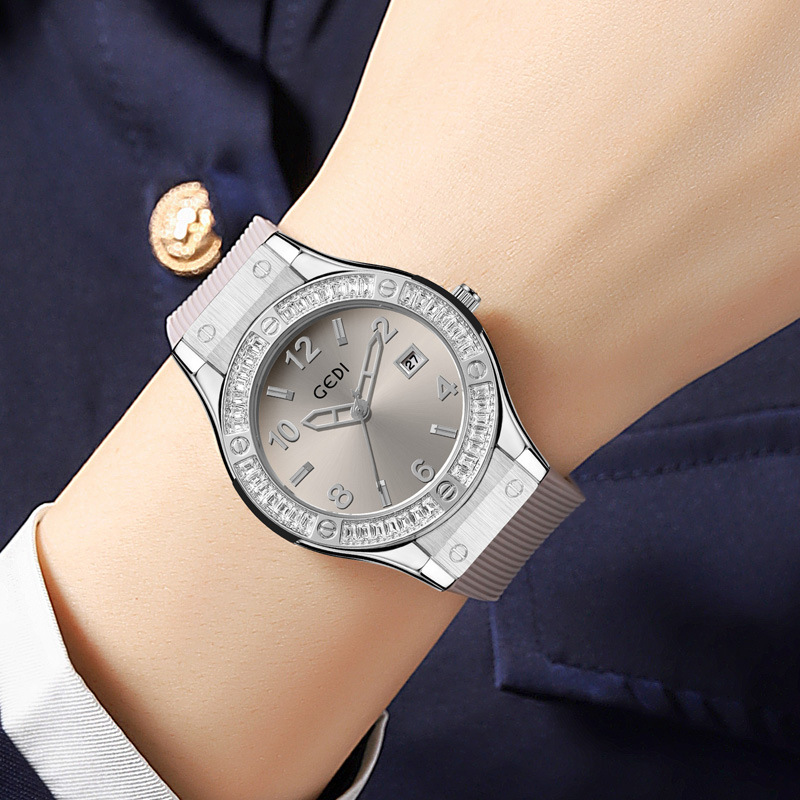 Fashion GEDI Light Luxury Diam - đánh giá và giá Luxury Watch Girl