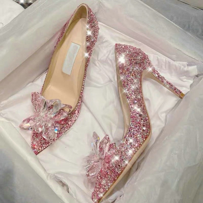 Women's Shoes Luxury Rhineston - đánh giá và giá Luxury Watch Girl