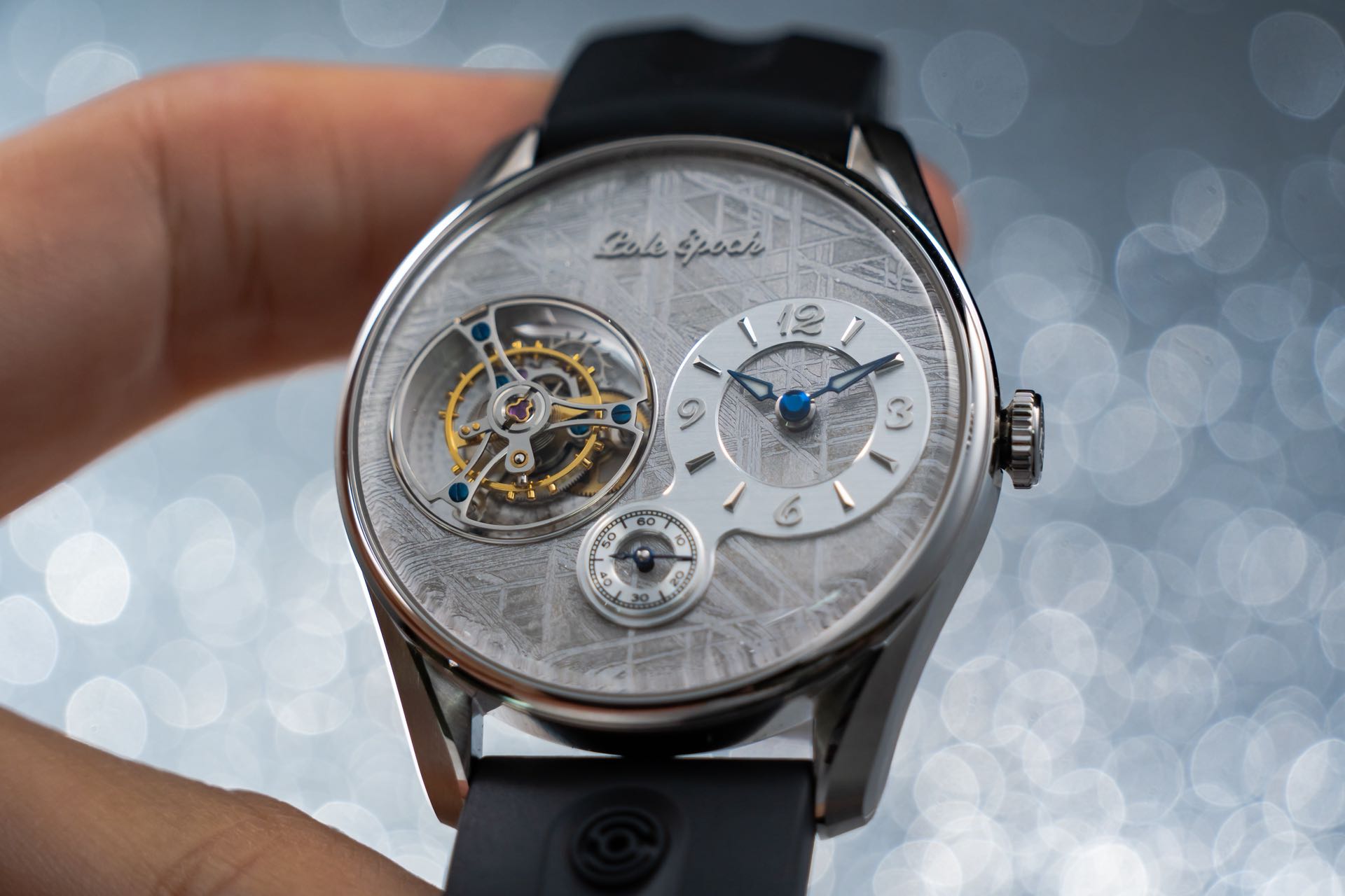 Jichen 008 Meteorite Men's Mec - đánh giá và giá Tourbillon Movement Watch
