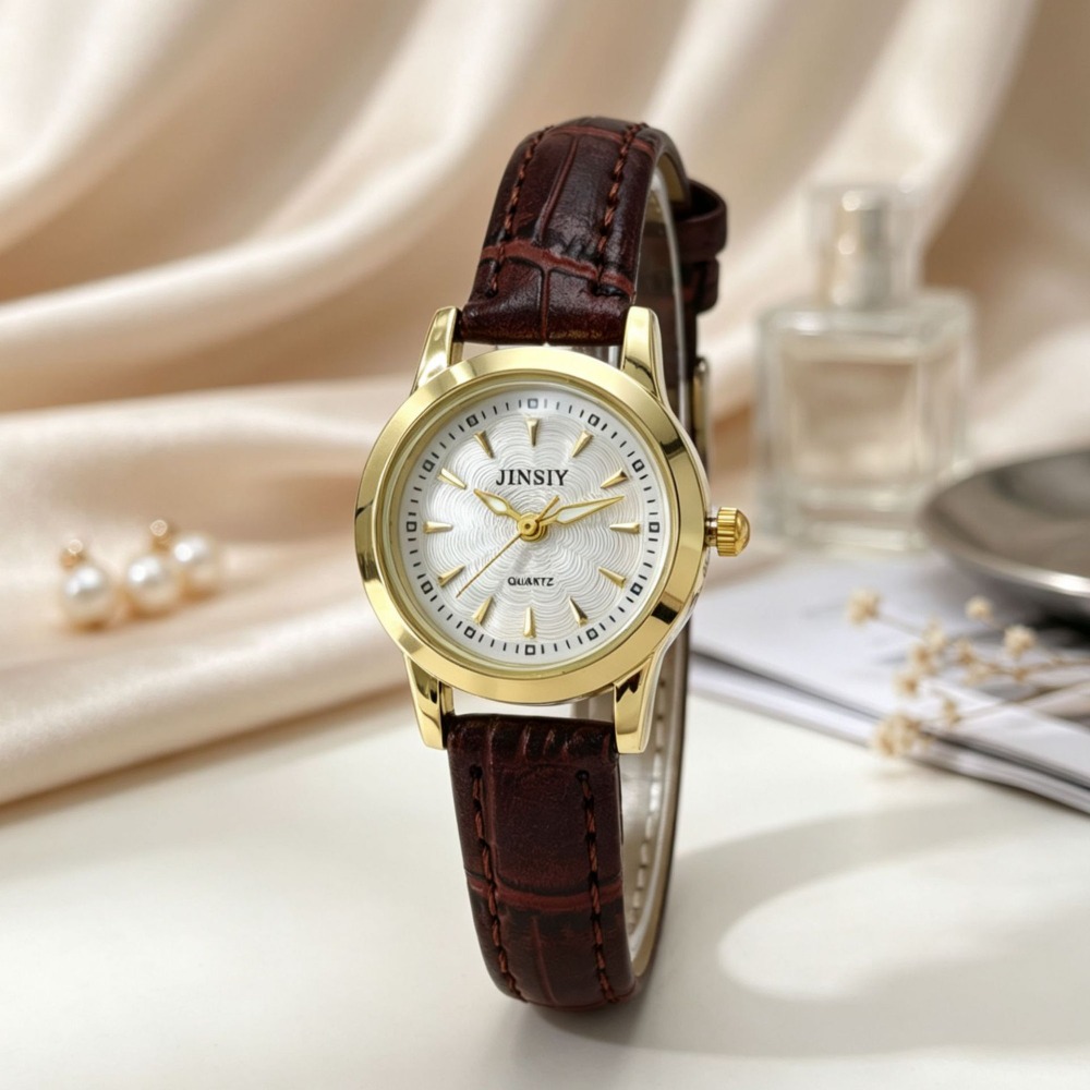 Fashion Leather Strap Quartz W - đánh giá và giá Luxury Watch With Leather Strap