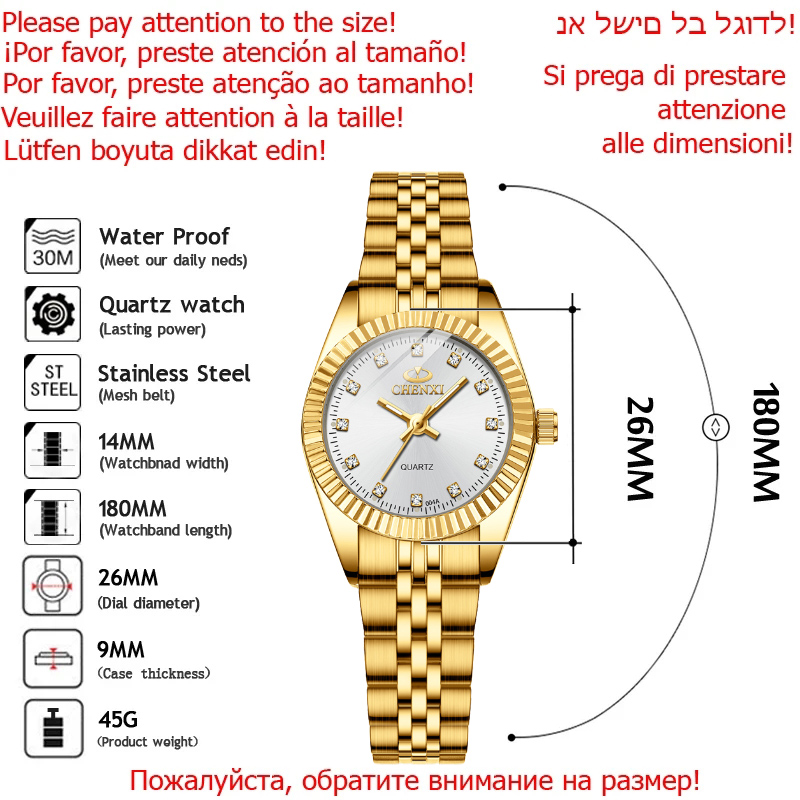 CHENXI Hot Sale Luxury Women's - đánh giá và giá Luxury Watch Sale