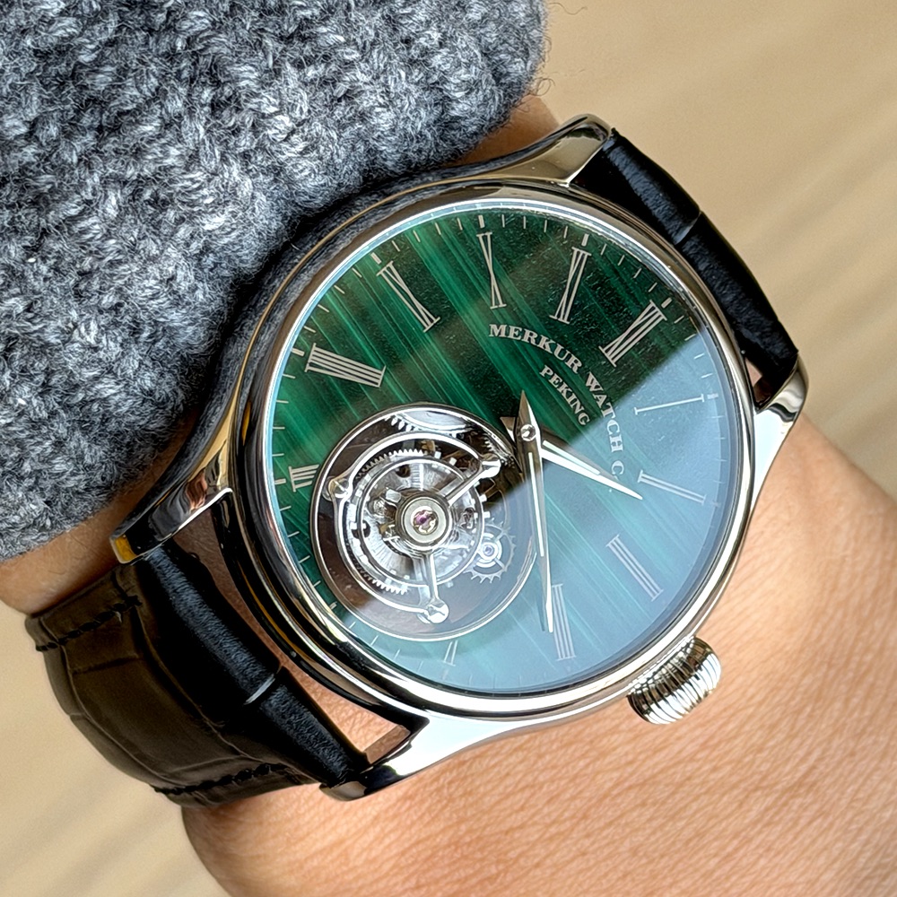 Merkur 100% Tourbillon Watch M - đánh giá và giá Tourbillon Movement Watch