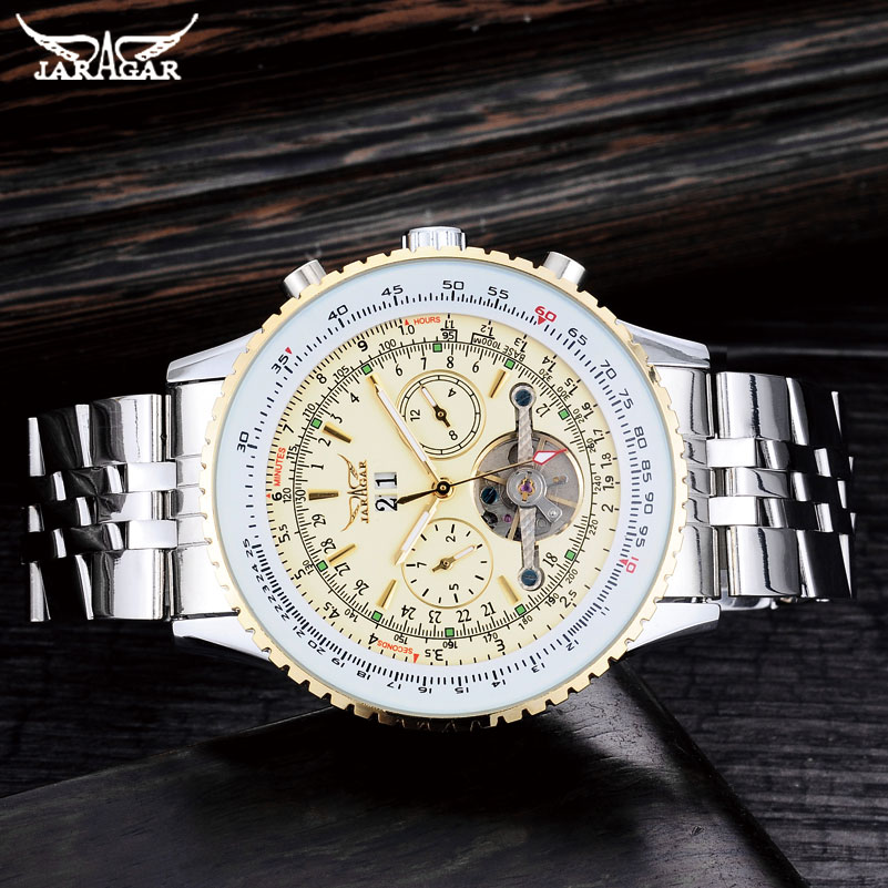 JARAGAR Nam Đồng Hồ Cao Cấp Dâ - đánh giá và giá Tourbillon Movement Watch