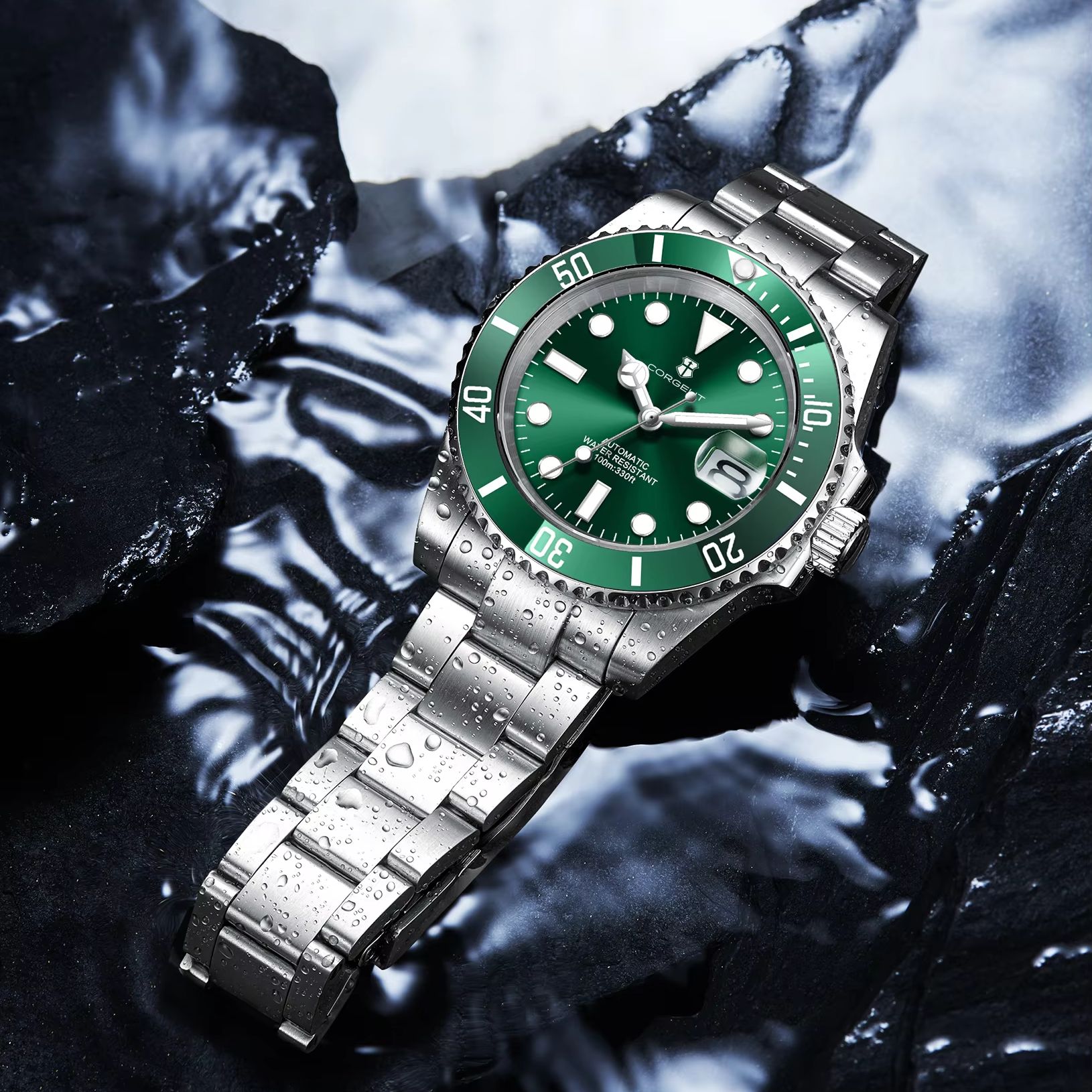 CUSTOM Logo 40mm 515 GMT Quart - đánh giá và giá Luxury Watch Brands Logo