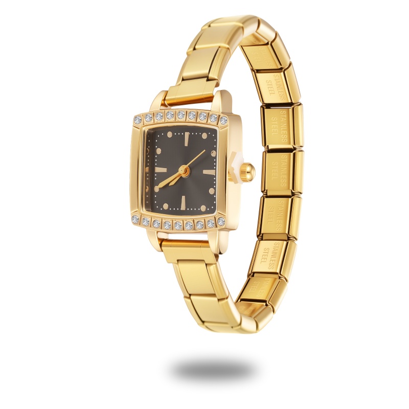 Shiny Zircon Square Luxury Wat - đánh giá và giá Luxury Watch Makes