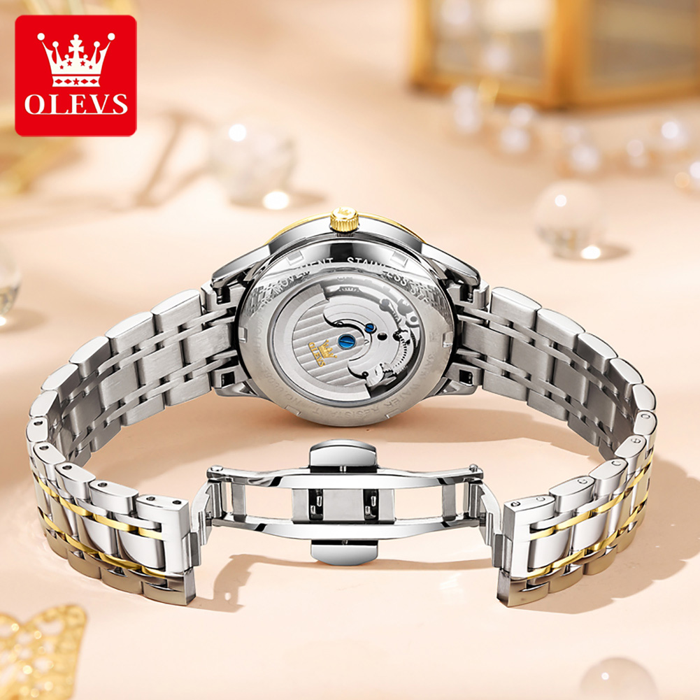 OLEVS Đồng Hồ Nữ Sang Trọng To - đánh giá và giá Tourbillon Movement Watch