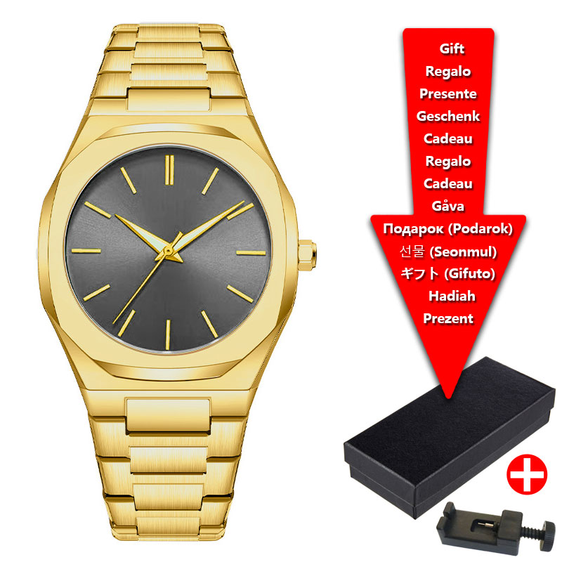 Luxury Men's Watch Waterproof  - đánh giá và giá Luxury Watch Brands Logo