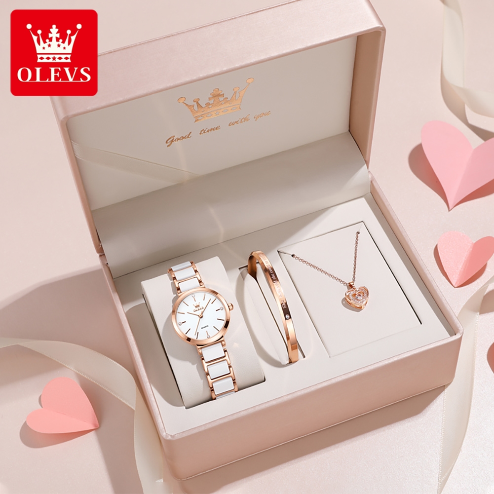 OLEVS Women Watch 5877 Luxury  - đánh giá và giá Luxury Women'S Watch