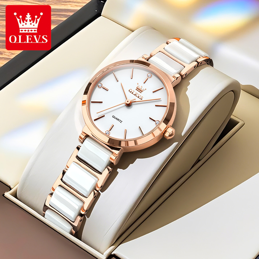 OLEVS Women Watch 5877 Luxury  - đánh giá và giá Luxury Women'S Watch