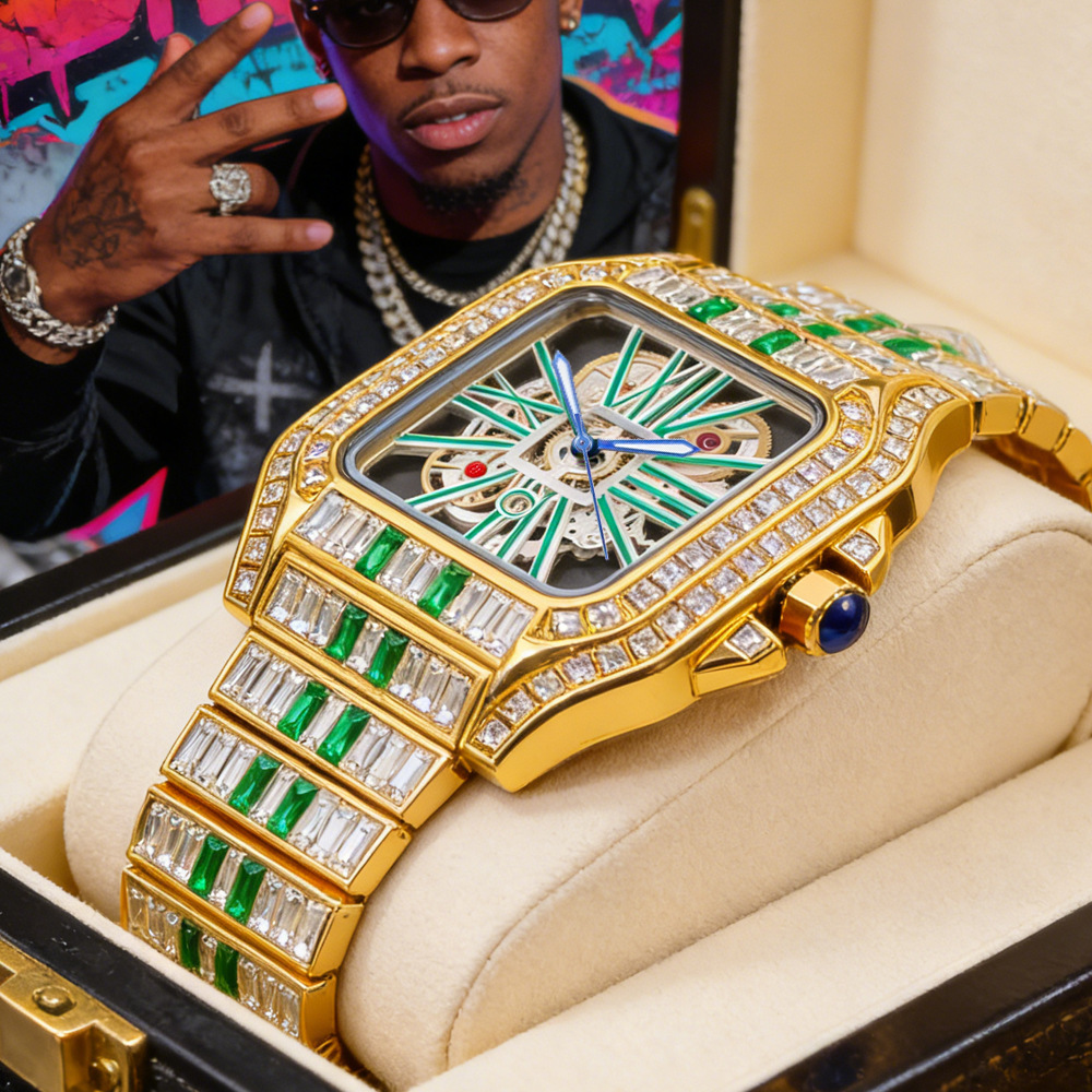 NO Logo High Quality Iced Out  - đánh giá và giá Luxury Watch Brands Logo