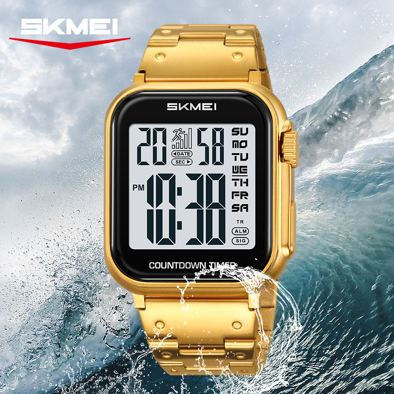 SKMEI 2447 Electronic Movement - đánh giá và giá Watch Triangle Luxury