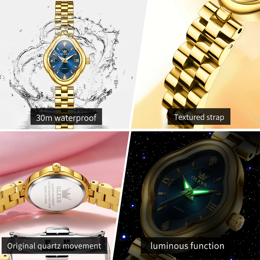 OLEVS Brand New Women's Quartz - đánh giá và giá Luxury Watch Girl