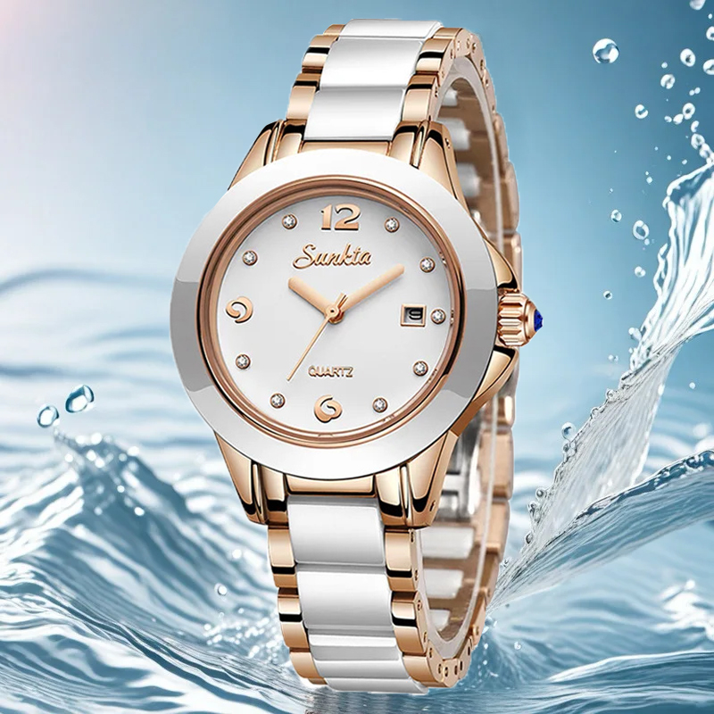 Sunkta Fashion Casual Quartz W - đánh giá và giá Luxury Women'S Watch