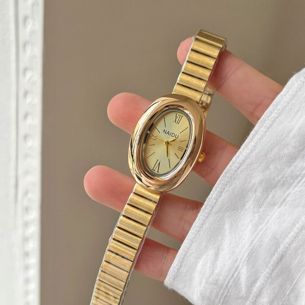 Luxury Brand Gold Oval Women Q - đánh giá và giá Luxury Watch Female