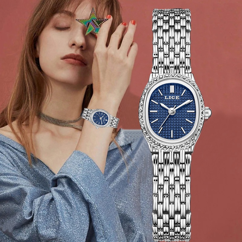 LIGE Fashion Luxury Quartz Wom - đánh giá và giá Luxury Women'S Watch