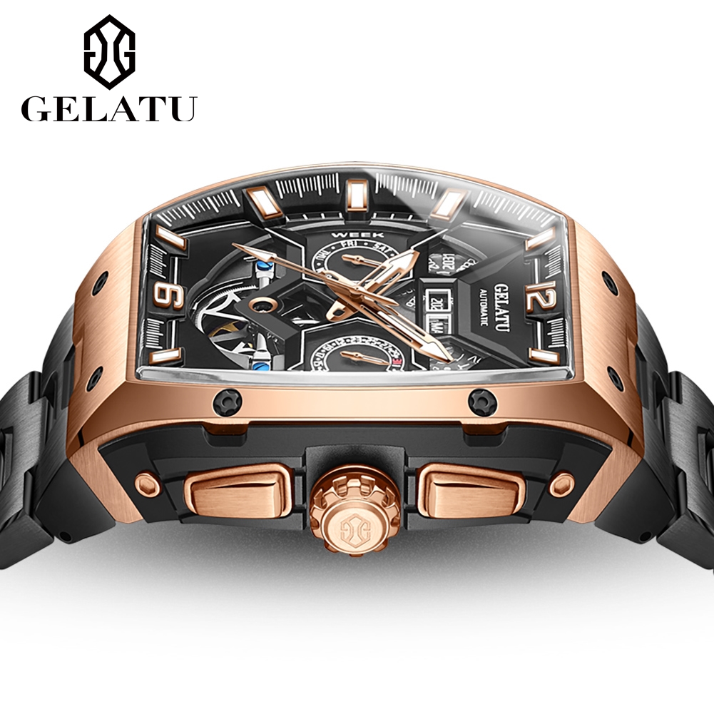Reloj Hombre Watches Mens GELA - đánh giá và giá Tourbillon Movement Watch