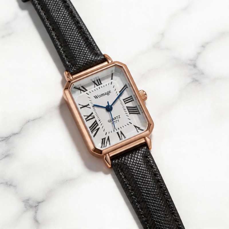 Fashion Rectangle Quartz Watch - đánh giá và giá Luxury Watch Female