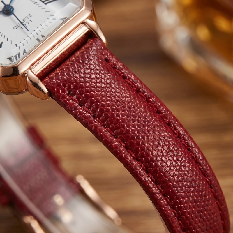 Fashion Rectangle Quartz Watch - đánh giá và giá Luxury Watch Female