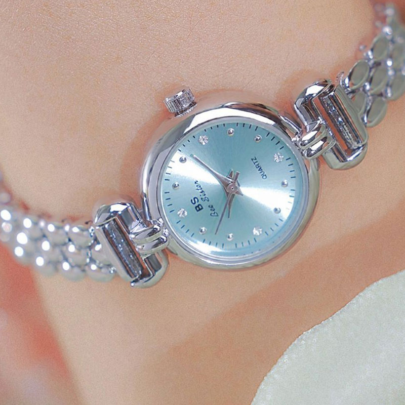 2024 New Luxury Ice Blue Silve - đánh giá và giá Luxury Watch With Leather Strap