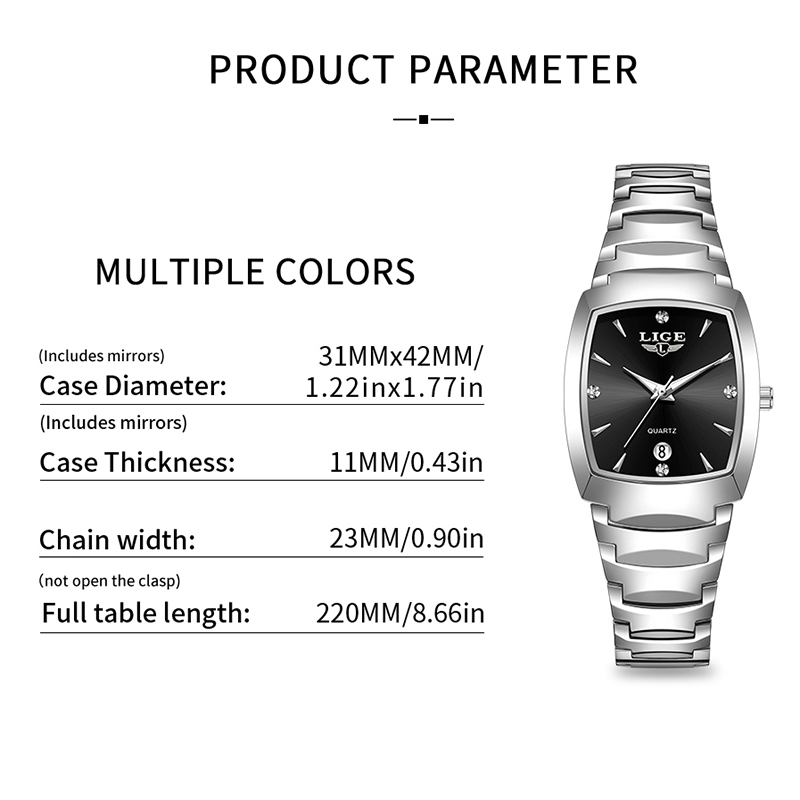 LIGE Watch women Business Luxu - đánh giá và giá Luxury Women'S Watch