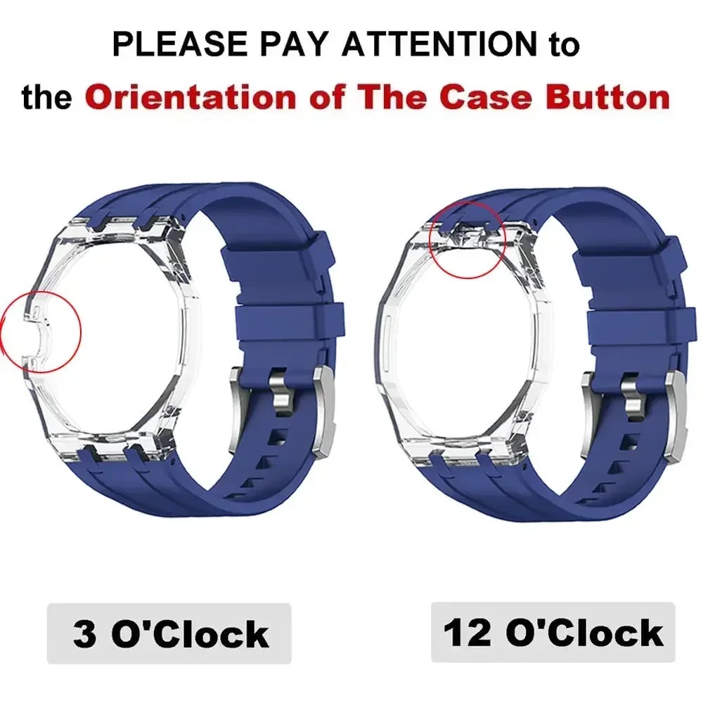 Transparent Case+Liquid Silico - đánh giá và giá Luxury Watch Ap