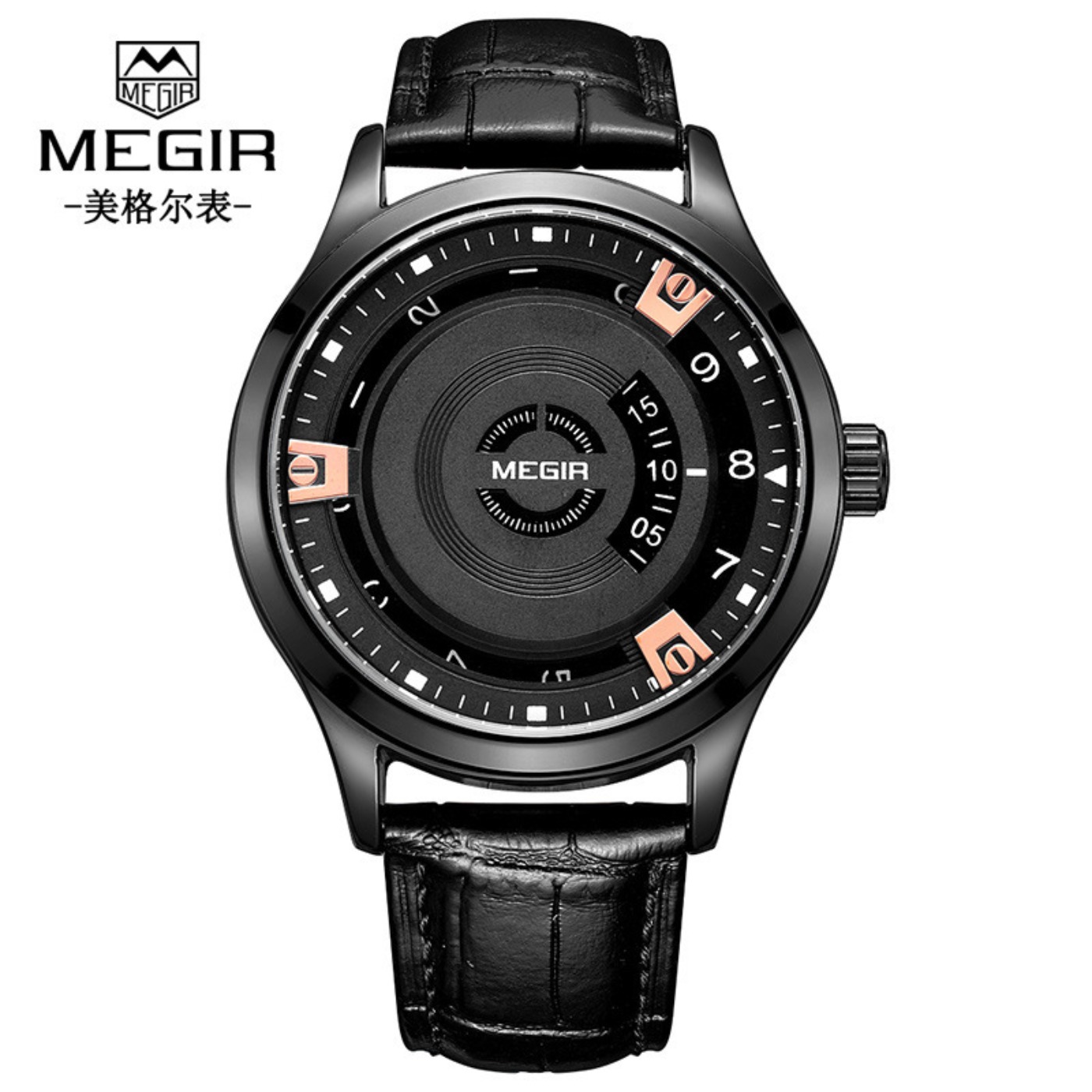 MEGIR Men Watches Luxury Leath - đánh giá và giá Luxury Watch With Leather Strap