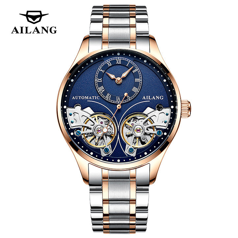 AILANG Brand New Fashion Doubl - đánh giá và giá Tourbillon Movement Watch