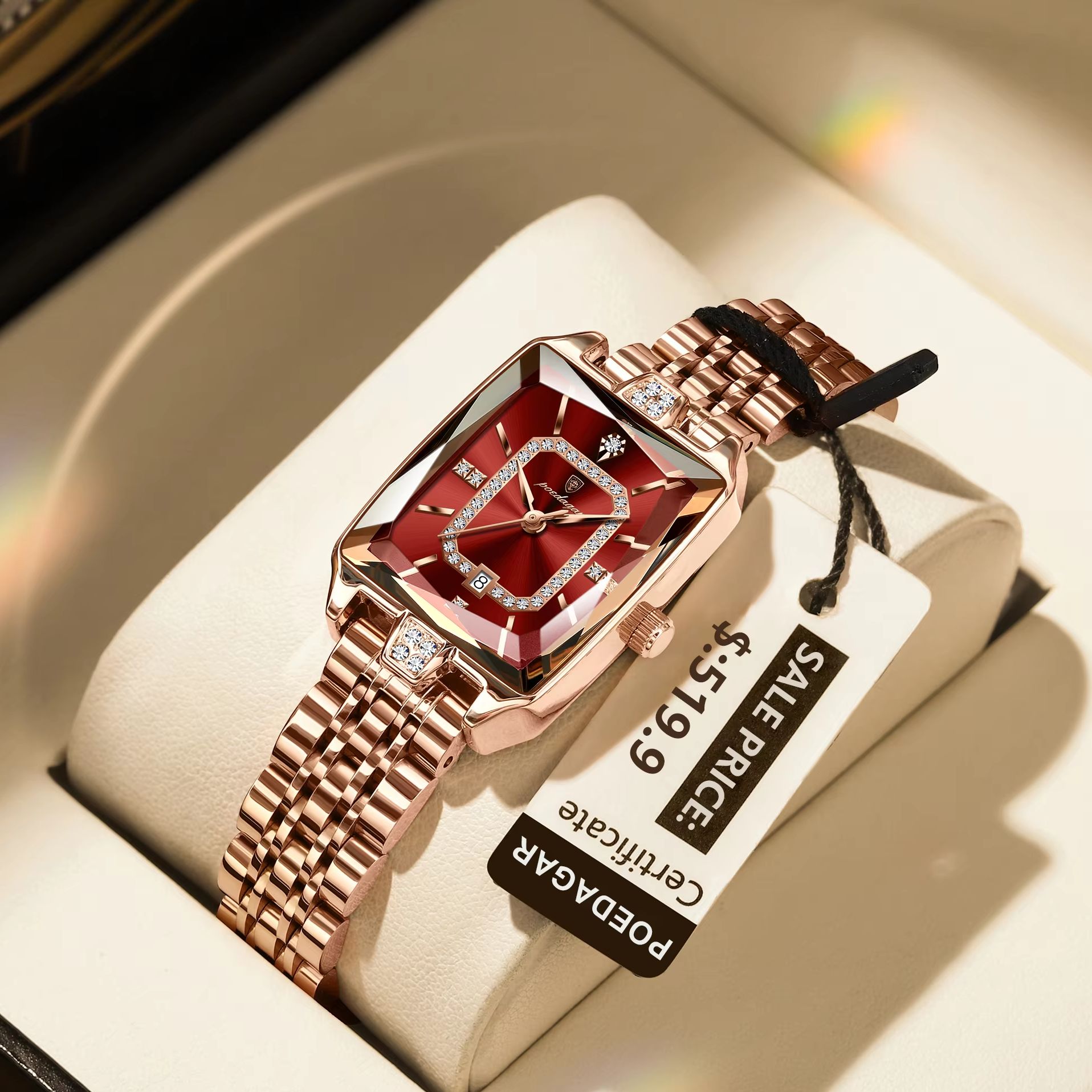 POEDAGAR Fashion Elegant Women - đánh giá và giá Luxury Women'S Watch
