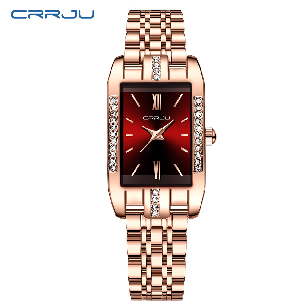CRRJU Luxury Square Watch for  - đánh giá và giá Luxury Women'S Watch