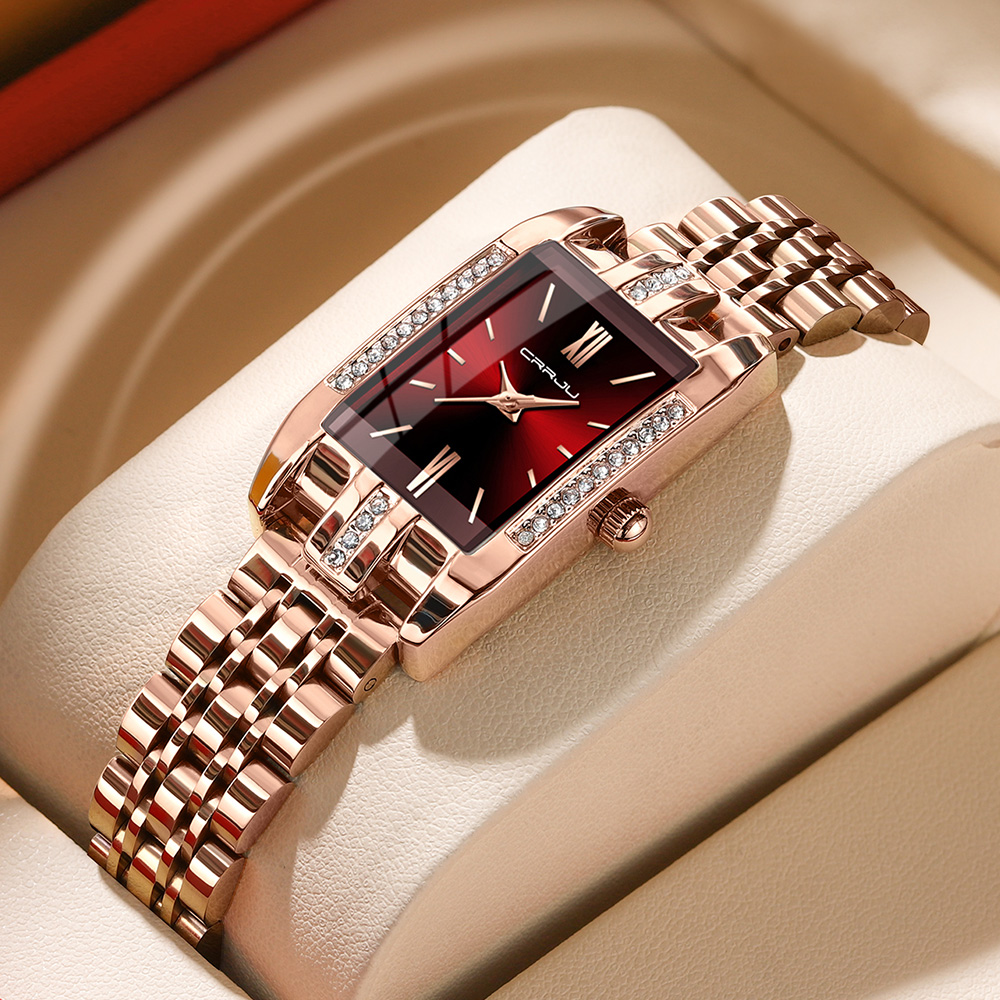 CRRJU Luxury Square Watch for  - đánh giá và giá Luxury Women'S Watch