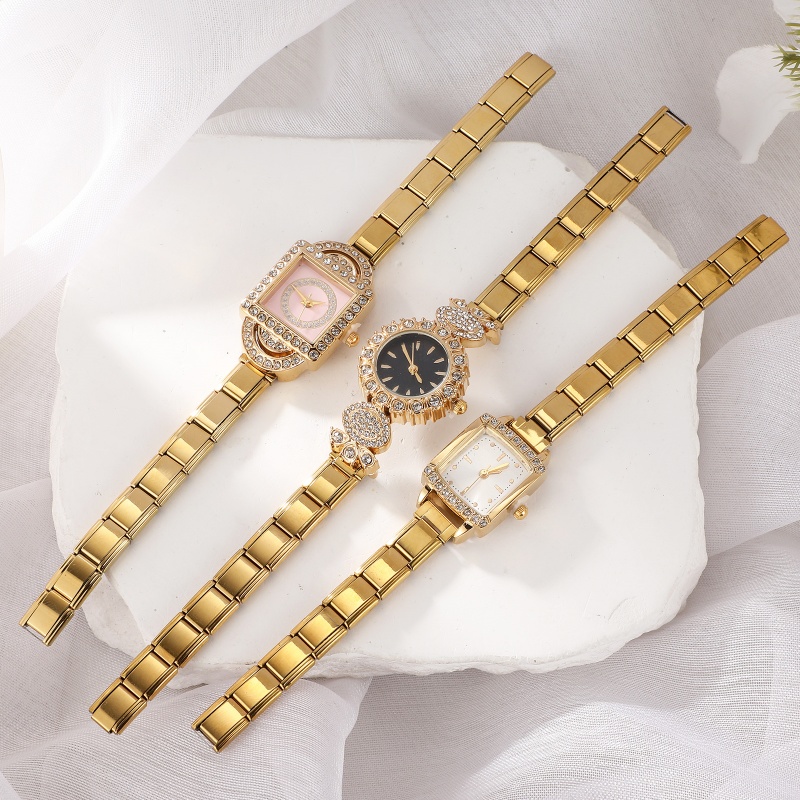 Shiny Zircon Square Luxury Wat - đánh giá và giá Luxury Watch Makes