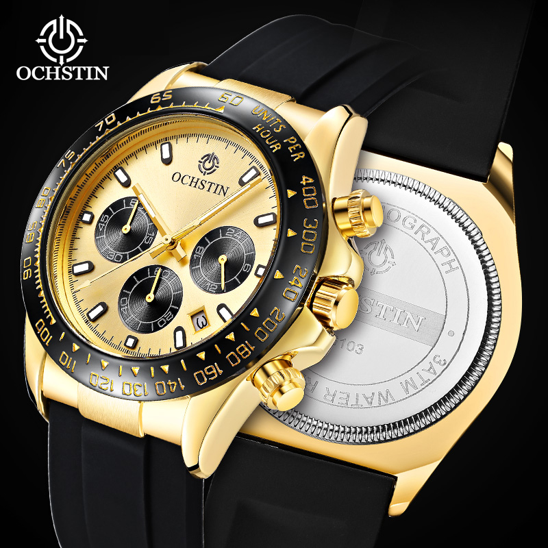 OCHSTIN Man Silicone Strap Wri - đánh giá và giá Luxury Watch Sale