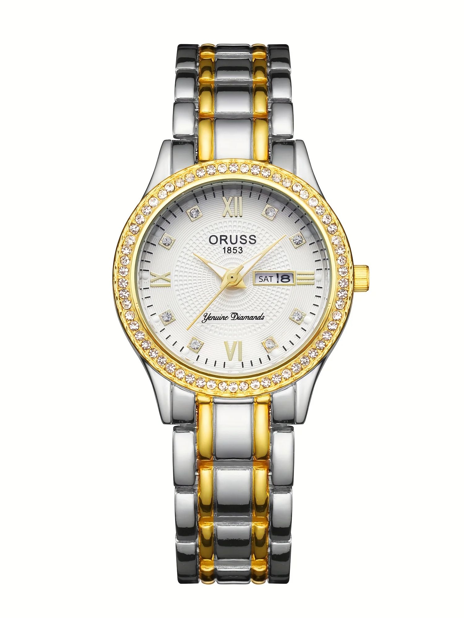 Women's watch room Gold with w - đánh giá và giá Luxury Watch White