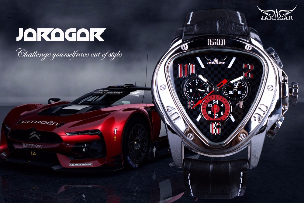 Jaragar Sport Racing Design Ge - đánh giá và giá Watch Triangle Luxury