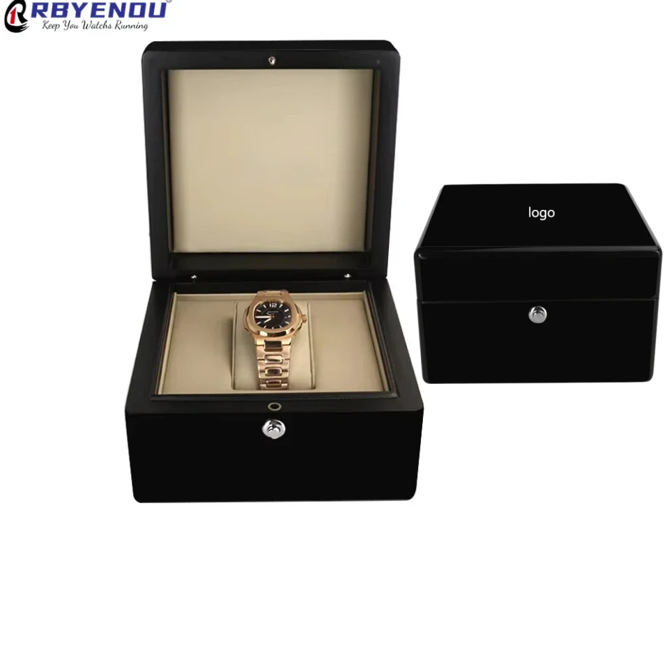 Luxury Wooden Customizable Log - đánh giá và giá Luxury Watch Brands Logo