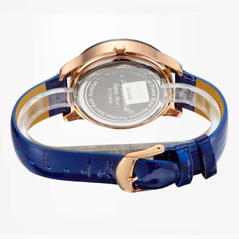 Sang Trọng Melissa Nữ Đồng Hồ  - đánh giá và giá Luxury Watch With Leather Strap