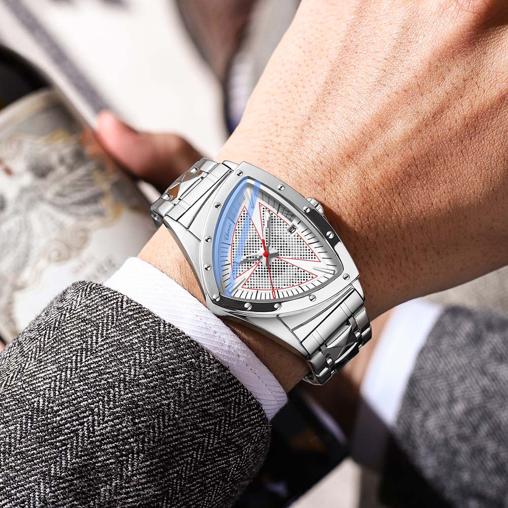 CHENXI Luxury Men's Watch Quar - đánh giá và giá Watch Triangle Luxury