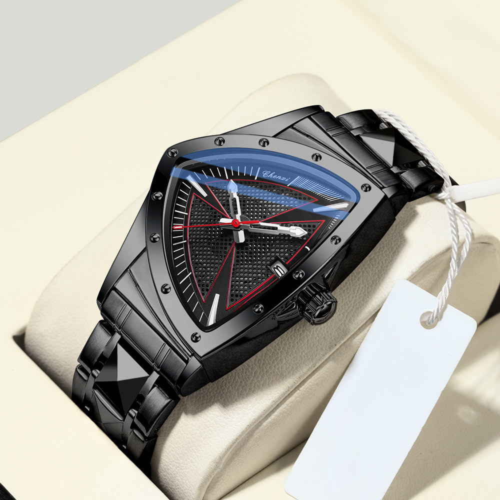 CHENXI Luxury Men's Watch Quar - đánh giá và giá Watch Triangle Luxury