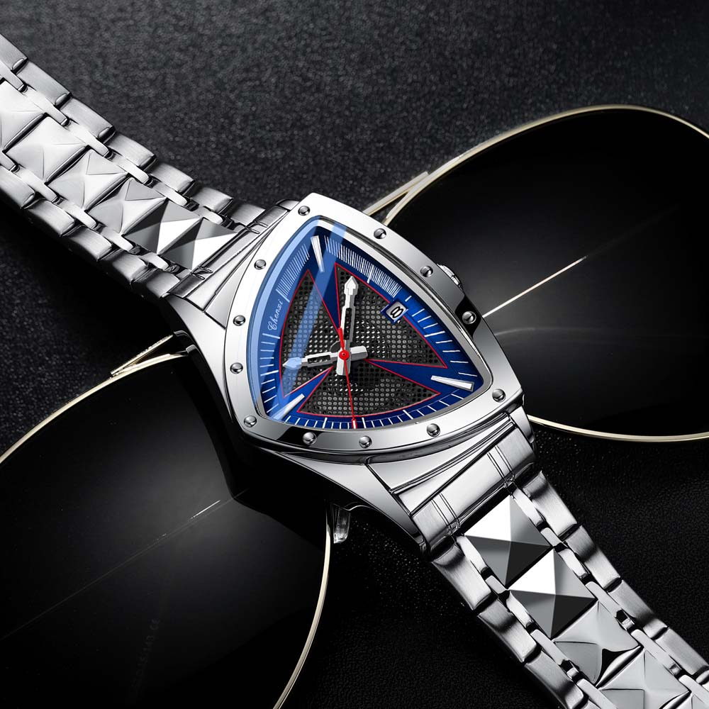 CHENXI Luxury Men's Watch Quar - đánh giá và giá Watch Triangle Luxury