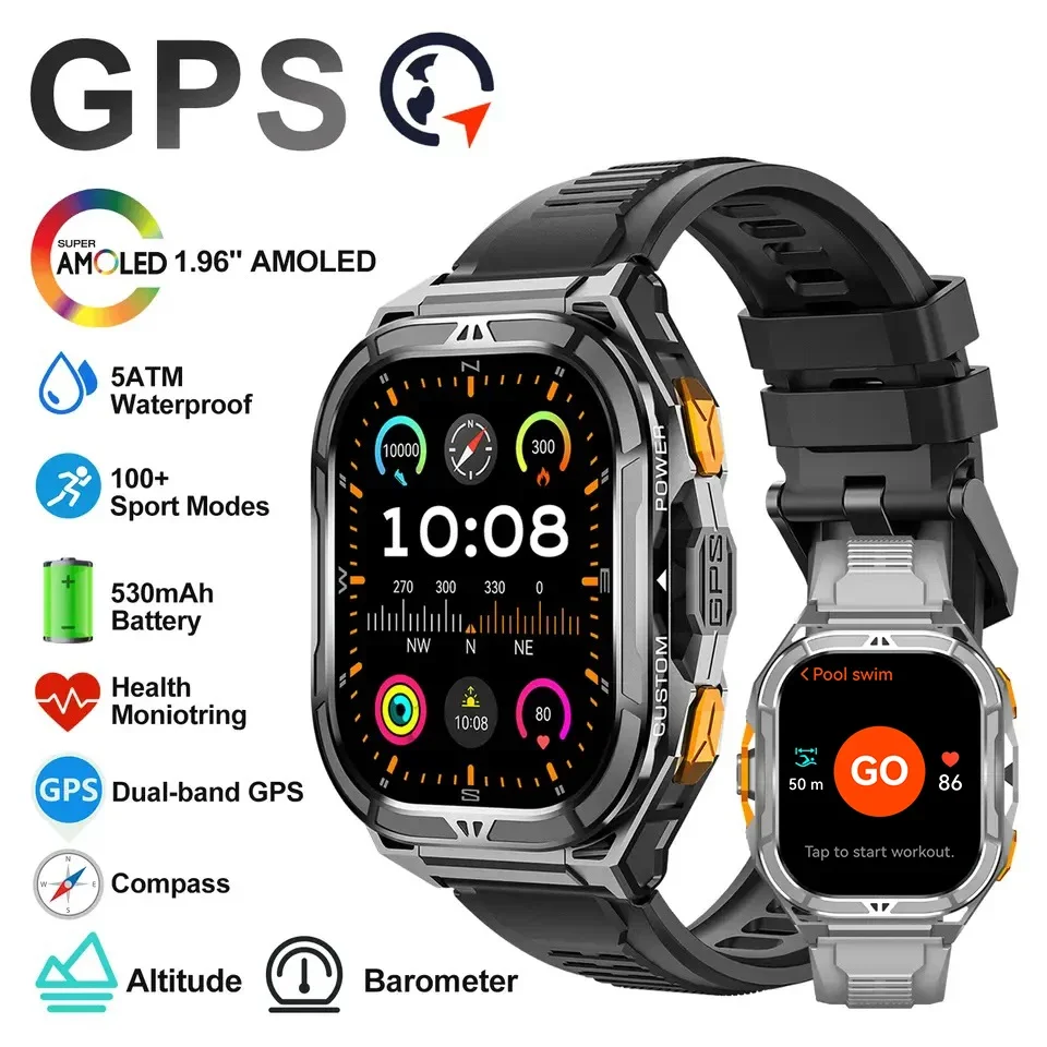 Luxury AMOLED Smartwatch Real  - đánh giá và giá Luxury Watch In The World