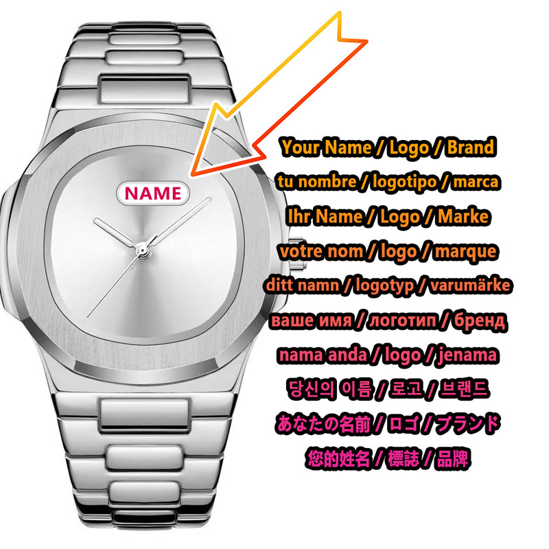 Custom Logo Men's Quartz Watch - đánh giá và giá Luxury Watch Brands Logo