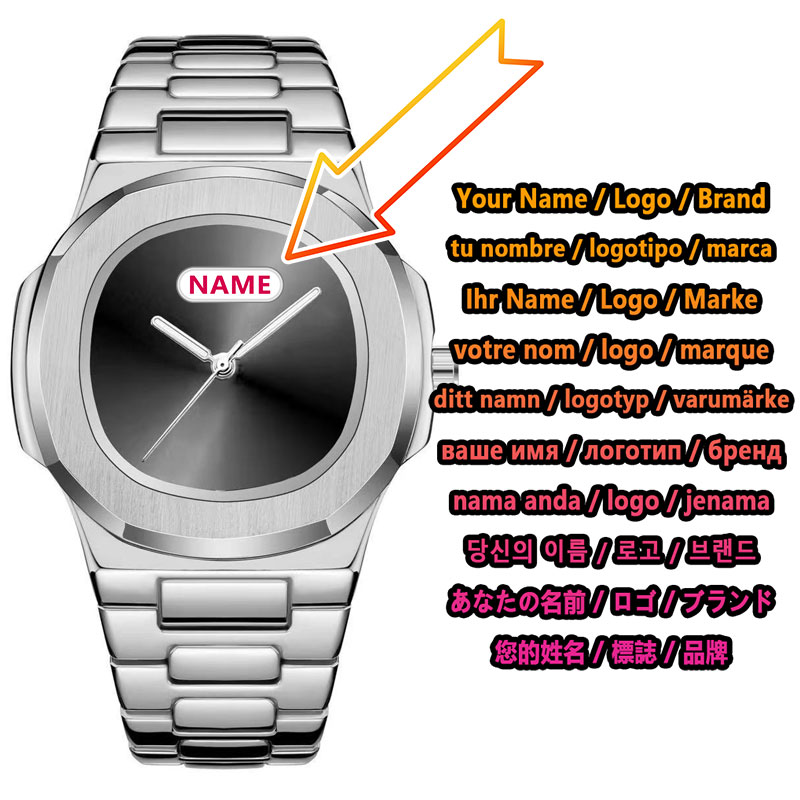 Custom Logo Men's Quartz Watch - đánh giá và giá Luxury Watch Brands Logo