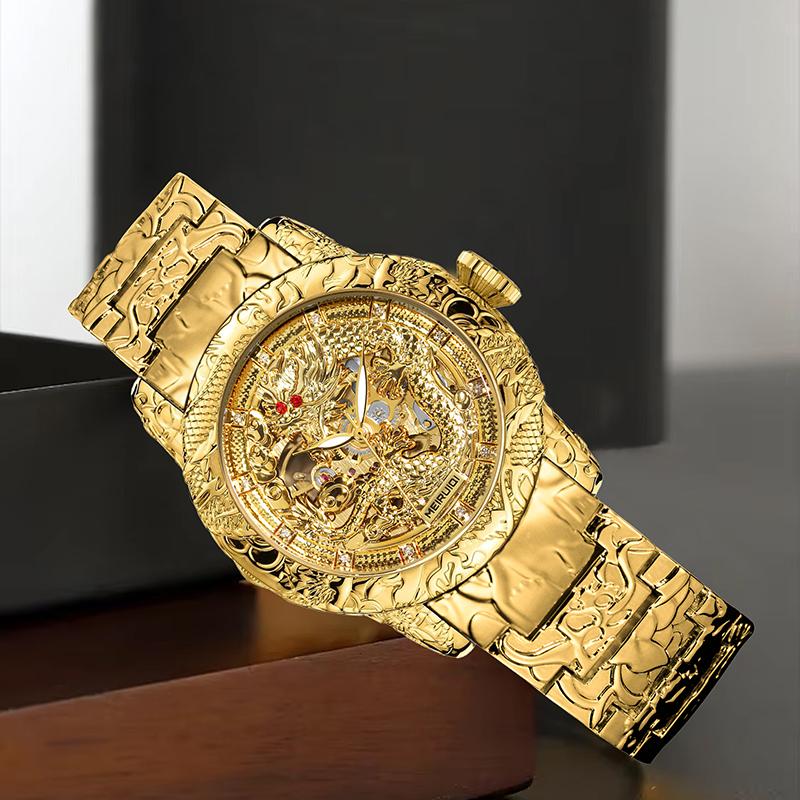 A Men's Yellow Business Style  - đánh giá và giá Tourbillon Movement Watch